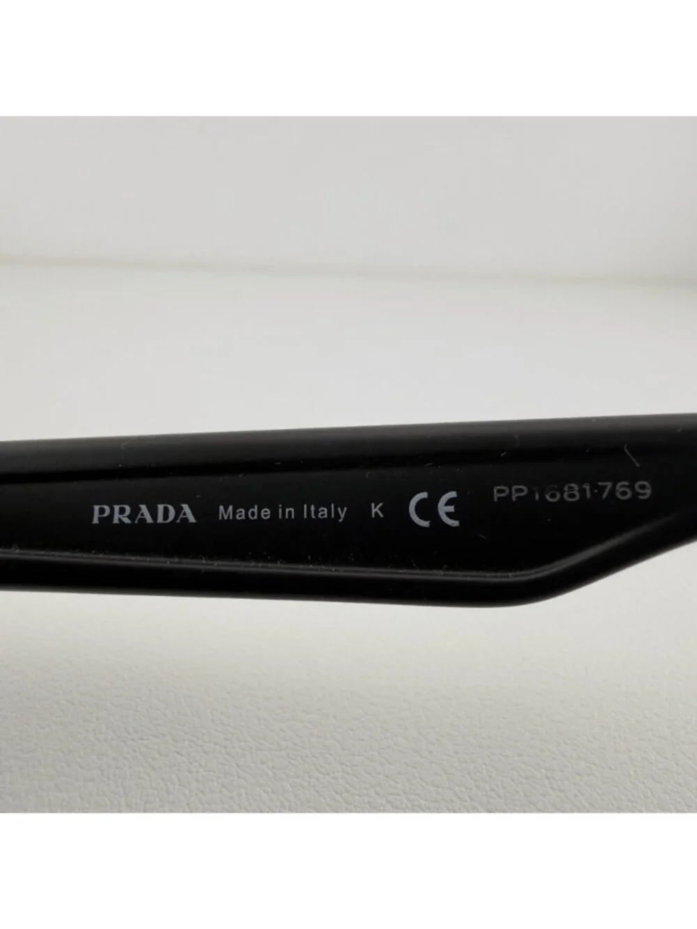 Prada SPS01U Sunglasses Linea Rossa Black Rubber 59 19 145 READ